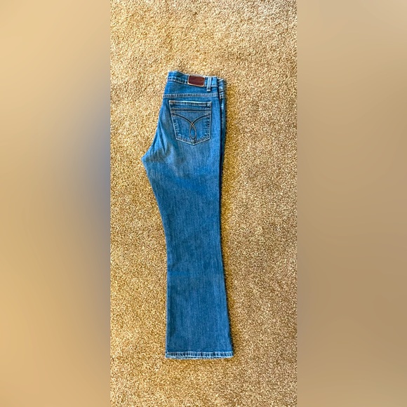 Calvin Klein Jeans Flare Leg Distressed size 10 - Picture 4 of 16
